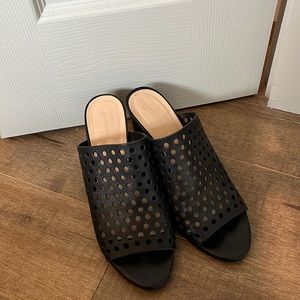 Loeffler Randall perforated Mules